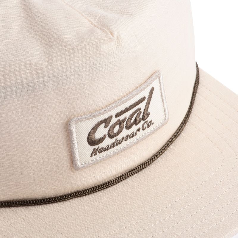 Coal-Headwear-The-Atlas-Vintage-Ripstop-Cap-Khaki