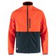 FJALLR M HC HYBRID WIND JACKET Dark Navy / Flame Orange