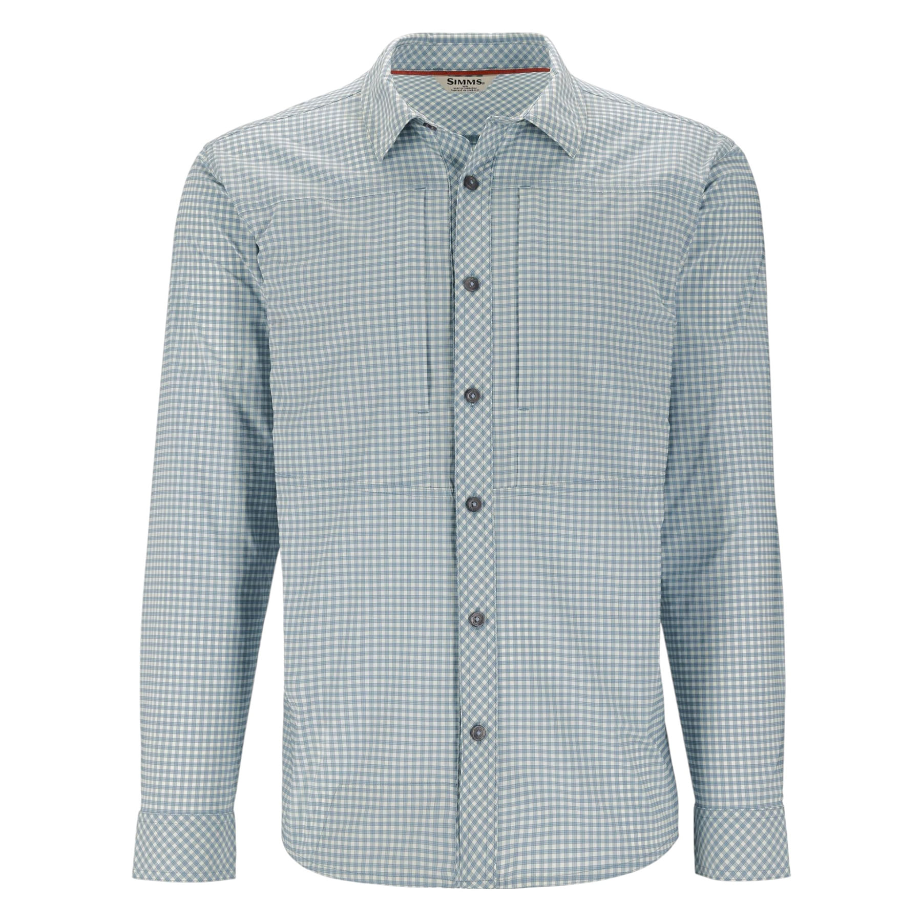 Simms Stone Cold Long Sleeve Shirt - Men's Albacore Stone Cold Check