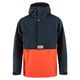 Fjallraven Vardag Hydratic Anorak Jacket - Men's Dark Navy / Flame Orange