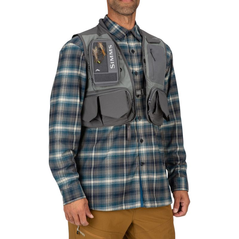 Simms Freestone Vest Pewter