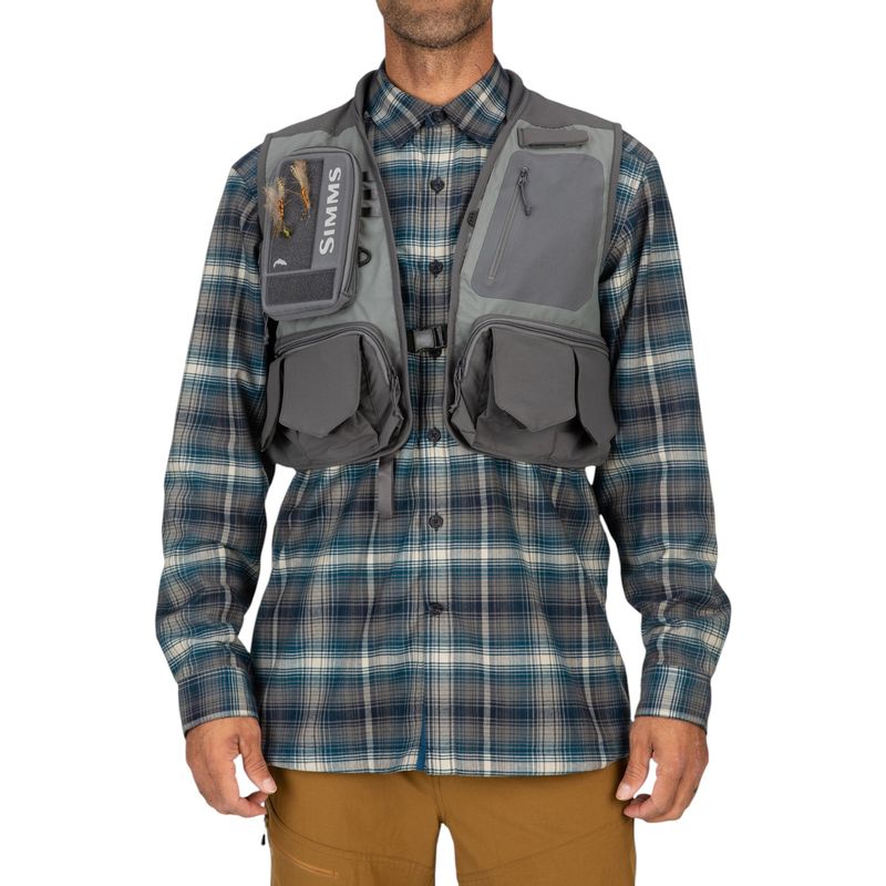 Simms Freestone Vest Pewter