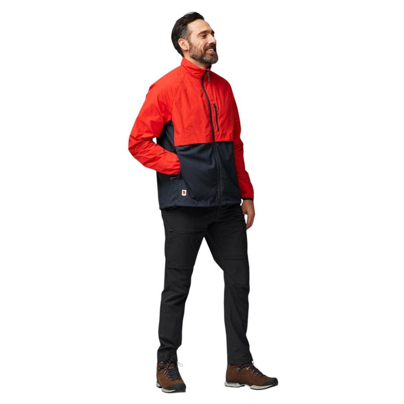 FJALLR-M-HC-HYBRID-WIND-JACKET-Dark-Navy---Flame-Orange