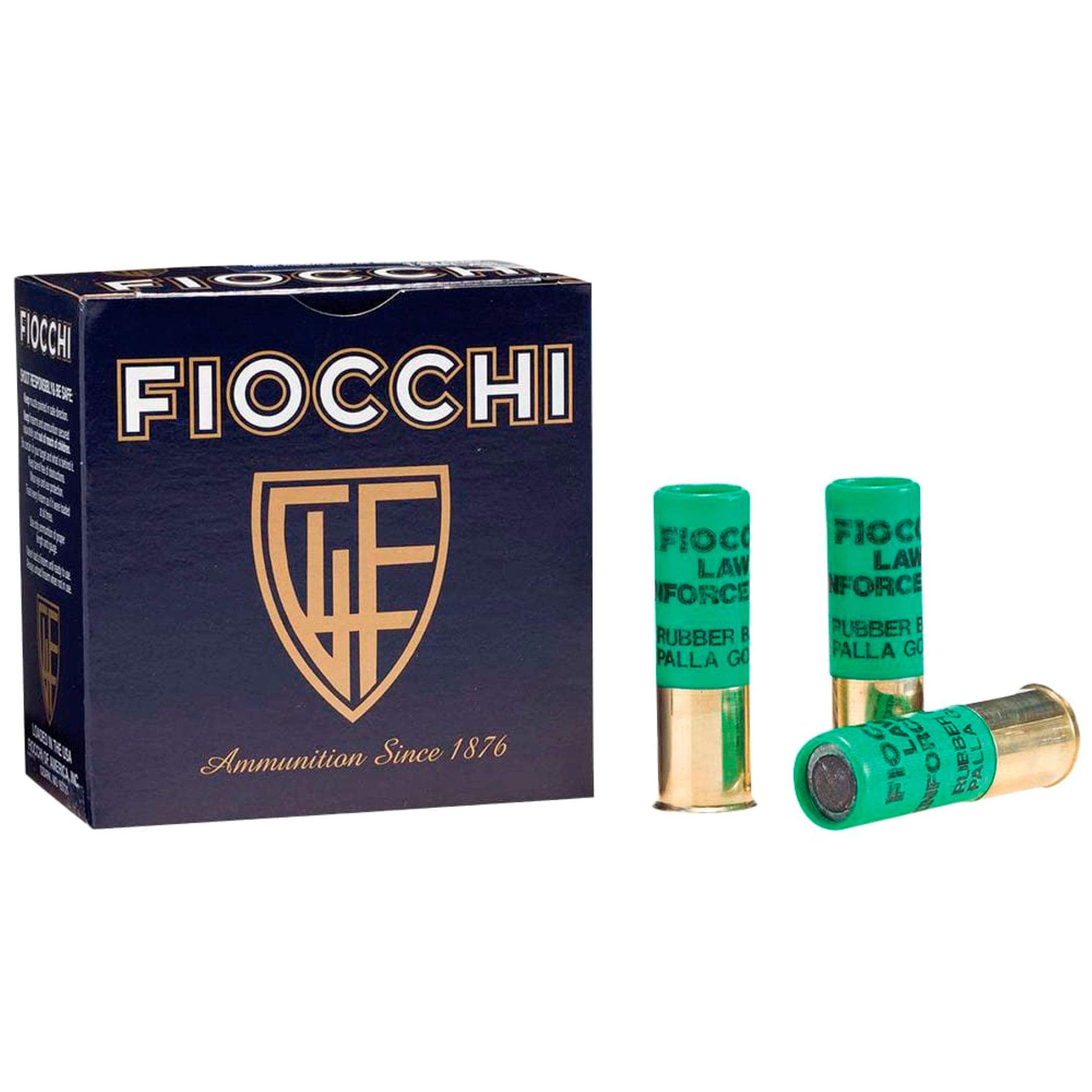 Fiocchi Rubber Slug 12 Gauge Slug 2.75 Inch Ammunition 10 Rounds SLUG