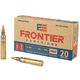 Hornady Frontier 5.56 Nato 55 Grain FMJ Ammunition 20 Rounds 55GR FMJ