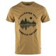 Fjallraven Forest Mirror T-Shirt - Men's Buckwheat Brown