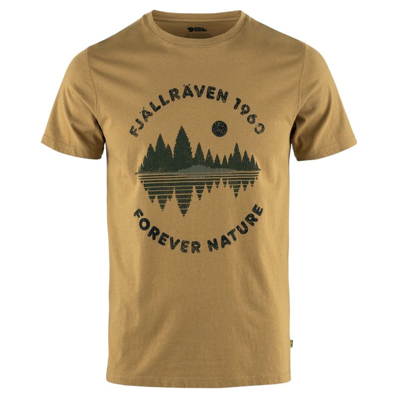Fjallraven-Forest-Mirror-T-Shirt---Men-s-Buckwheat-Brown