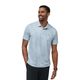 TravisMathew Featherweight Mist Polo Shirt - Men's Heather Dusty Blue