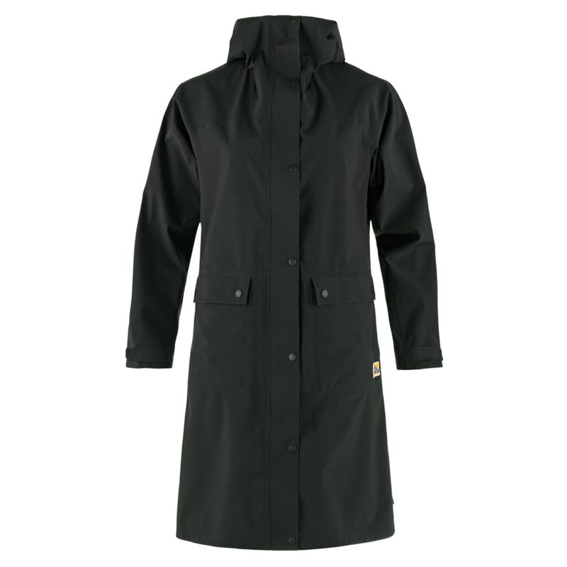 Fjallraven-Vardag-Rain-Parka---Women-s-Black