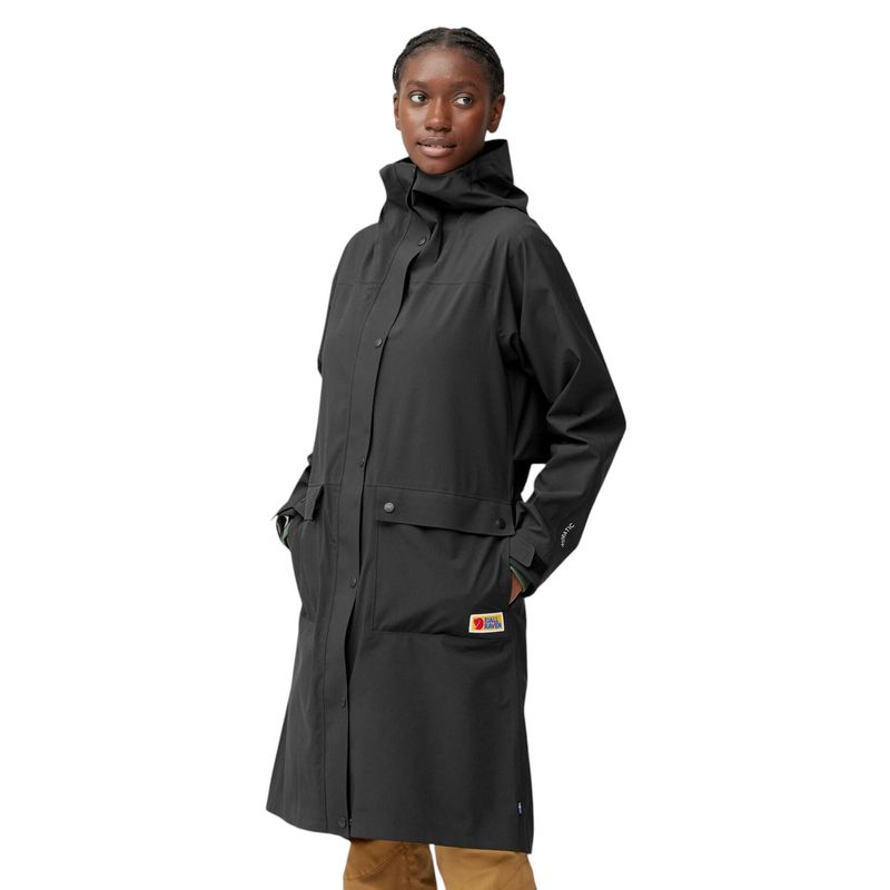 Fjallraven-Vardag-Rain-Parka---Women-s-Black