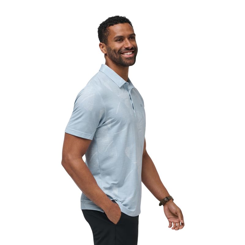 TravisMathew-Featherweight-Mist-Polo-Shirt---Men-s-Heather-Dusty-Blue