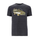 Simms Spring Flow T-Shirt - Men's Charcoal Heather
