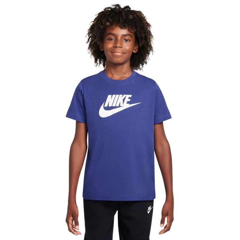 Nike-Sportswear-Big-Kids--T-Shirt---Youth-Deep-Night