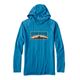 Orvis Dricast Logo Hoodie - Men's Pacific Blue