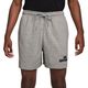 NIKE M NK CLUB FT FLOW SHORT NSW GX Dark Grey Heather / Light Smoke Grey / Black