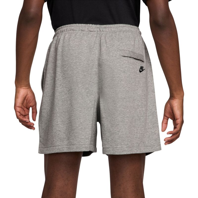 NIKE-M-NK-CLUB-FT-FLOW-SHORT-NSW-GX-Dark-Grey-Heather---Light-Smoke-Grey---Black