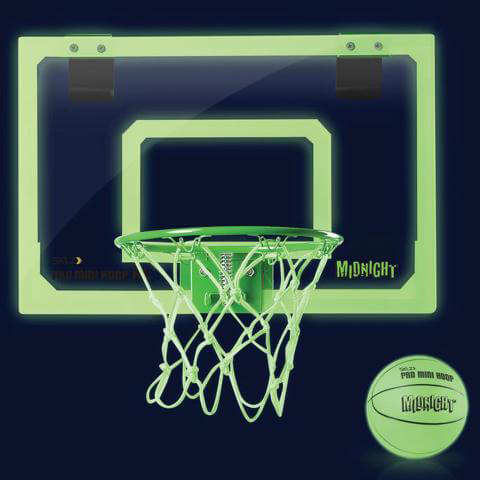 SKLZ Pro Mini Hoop Midnight Glow in the Dark Basketball Hoop