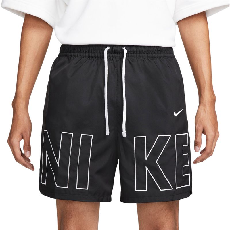 NIKE-M-NSW-WVN-FLOW-SHORT-NIKE-Black---White