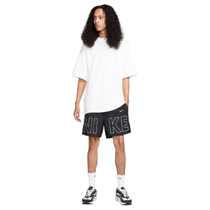 NIKE-M-NSW-WVN-FLOW-SHORT-NIKE-Black---White