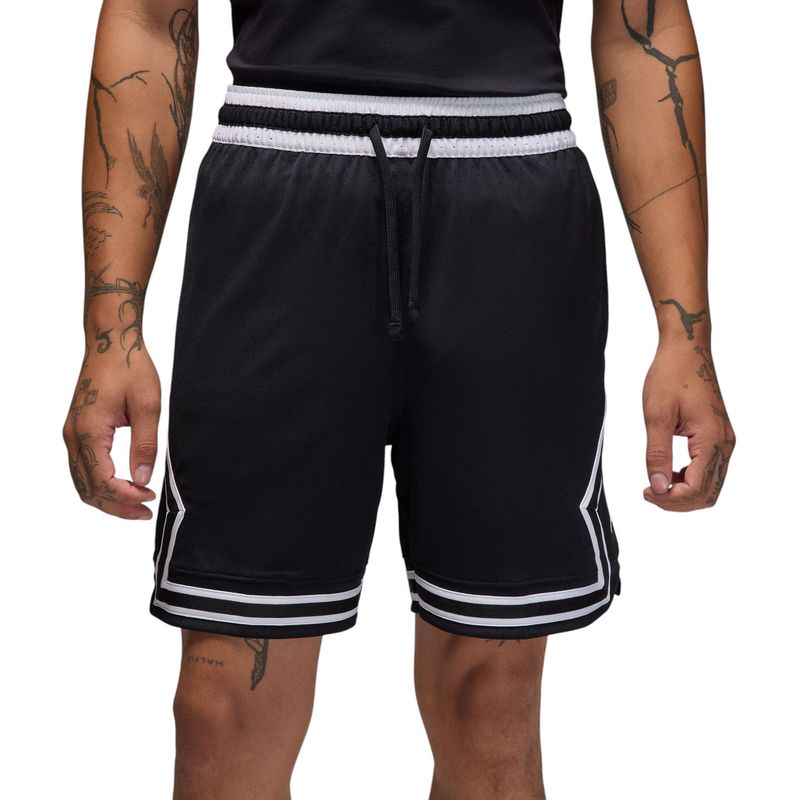 Nike-Jordan-Sport-Dri-FIT-Mesh-Diamond-Short---Men-s-Black---White---White