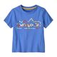 Patagonia Baby Long-Sleeved Graphic T-Shirt - Infant Unity Fitz / Abundant Blue