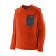 Patagonia R1 Air Crew Sweatshirt - Men's Pollinator Orange