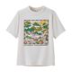 Patagonia Capilene Silkweight T-Shirt - Kids' Trailseekers / White