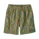 Patagonia Funhoggers Short - Youth Quilty Fitz / Heartleaf Green