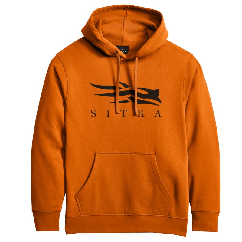 SITKA Icon Pullover Hoodie - Men's Ultra Orange