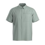 Arc-teryx-Skyline-Melange-Short-Sleeve-Shirt---Men-s-Stone-Green