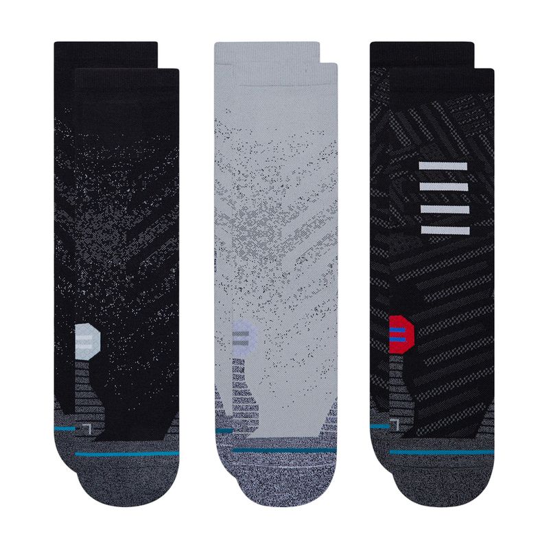 Stance-Run-Lt-Crew---Men-s--3-pack--Multi
