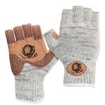Fish Monkey Wooly Half Finger Glove - Men's Tan