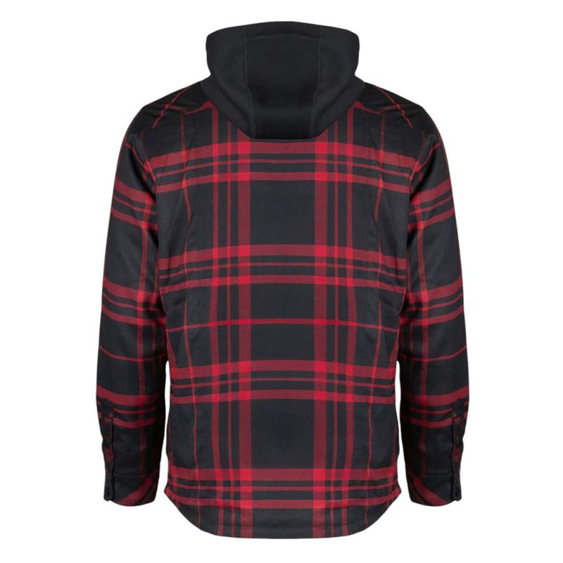 Mobile-Warming-Flannel-Heated-Hoodie-Jacket---Men-s-Black---Red
