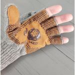 Fish Monkey Wooly Mitten - Men's Grey