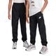 Nike Sportswear Club Big Kids' Woven Joggers Black / White