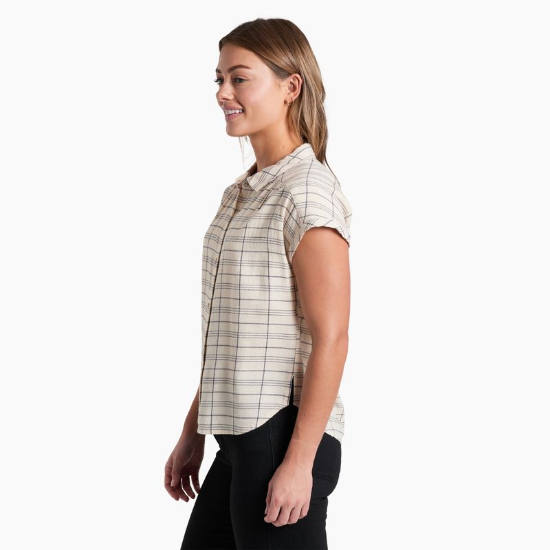 KUHL-Wylde-Short-Sleeve-Shirt---Women-s-Natural