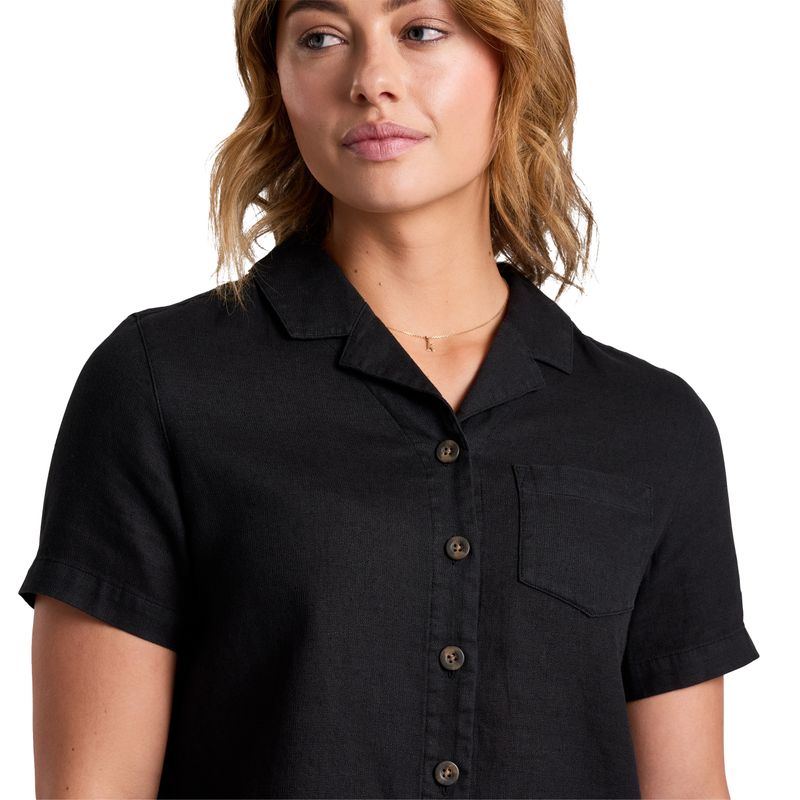 KUHL-Luisa-Short-Sleeve-Shirt-Black