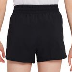 Nike-One-Dri-FIT-High-Waisted-Woven-Training-Shorts---Girls--Black---White