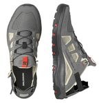 Salomon-Techamphibian-5-Shoe---Men-s-Pewter---Moth---Fiery-Red