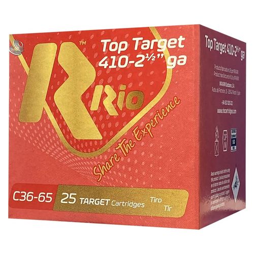 Rio Top Target 410 Gauge 2.5" 7.5 Shot 25 Rounds