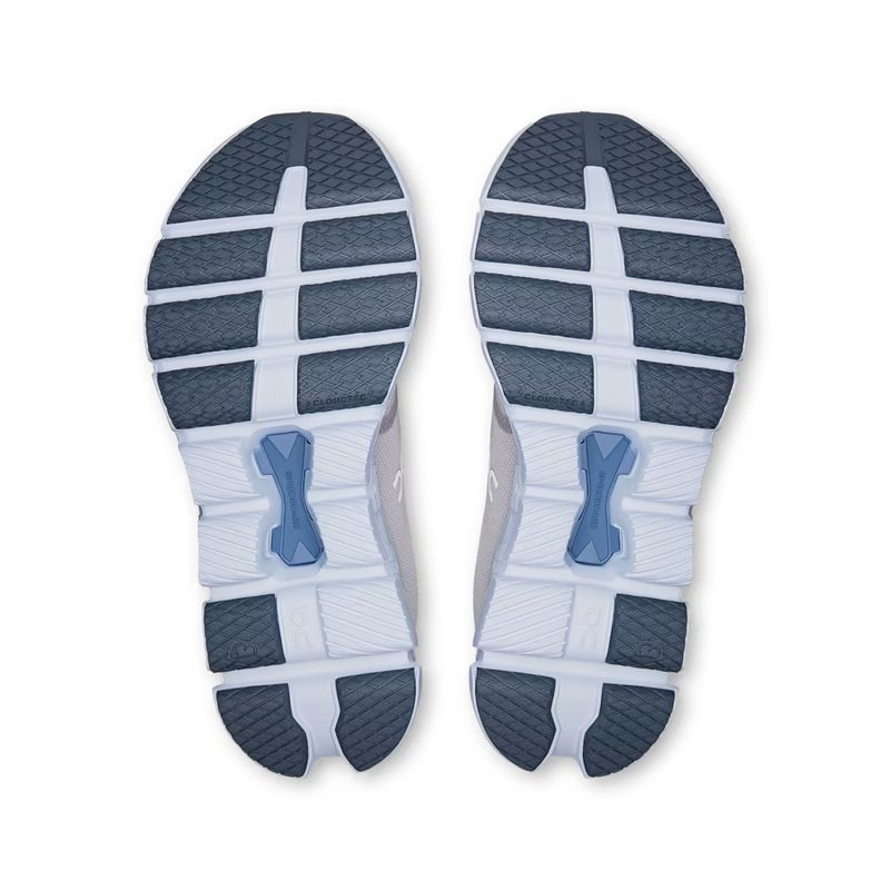 On-Cloud-X4-Shoe---Women-s-Silver---Chambray