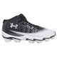 Under Armour Spotlight Hammer Jr Football Cleat - Boys' Black / White / White