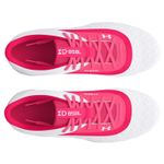 Under Armour Leadoff Low RM 3.0 Jr Baseball Cleat - Boys' Cerise / White / Cerise