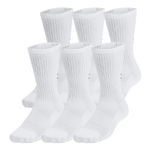 Under-Armour-Socks-Gildan-Cotton-Crew-Train-Sock-6-Pack-White