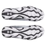 Under Armour UA Spotlight Hammer Football Cleats - Men's Black / White / White