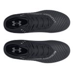 Under Armour Highlight 2 RM Jr Football Cleat - Boys' Black / White / Metallic Gun Metal