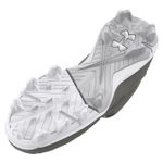 Under Armour Leadoff Mid RM 3.0 Jr Baseball Cleat - Boys' Baseball Gray / Baseball Gray / White