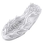Under Armour Harper 9 RM Jr Baseball Cleat - Boys' White / White / Metallic Gold