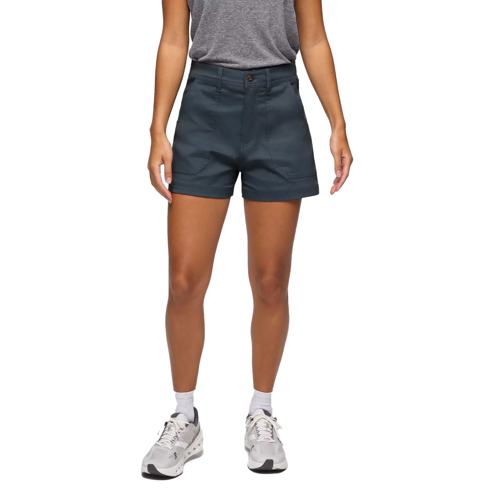 prAna Stretch Zion Cargo Short - Women's Thundercloud