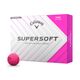 Callaway Supersoft Golf Balls 2025 (12 Pack) Matte Pink